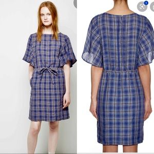 A.P.C Kentucky Linen Mini Dress